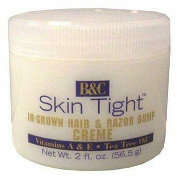 B & C Body Cream B & C: Skin Tight Ingrown & Razor Bump Creme (EXTRA STRENGTH) 2oz