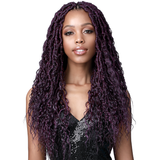 Bobbi Boss Crochet Hair Bobbi Boss: 2X Nu Locs French Deep Boho 20"