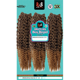 Bobbi Boss Crochet Hair Bobbi Boss: 3x Brazilian Box Braid Out 12"