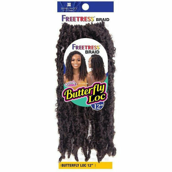 Bobbi Boss Crochet Hair Freetress: Butterfly Loc 12''