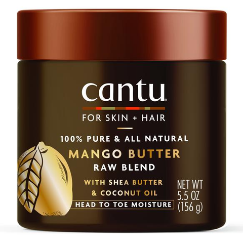 cantu Bath & Body Cantu: Mango Butter Raw Blend Head to Toe Moisture 5.5oz