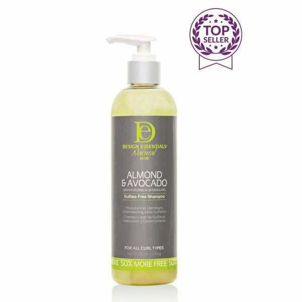 Design Essentials Styling Product Design Essentials: Almond & Avocado Sulfate-Free Shampoo