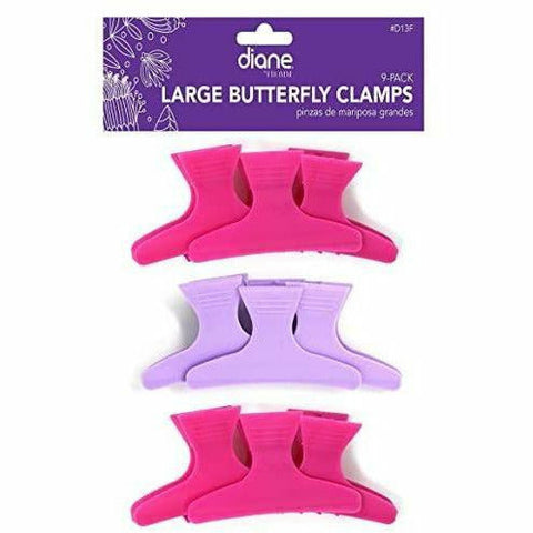 Diane Hair Accessories Diane: Large Butterfly Clamps #D13F