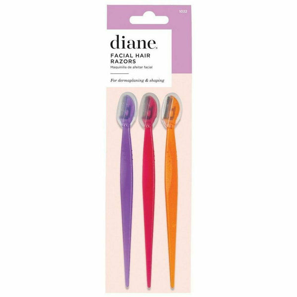 Diane Salon Tools Diane: #1022 Facial Hair Razors 3pk