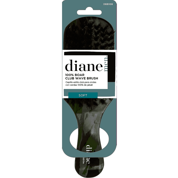 Diane: Soft 100% Boar Club Brush #DBB108