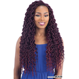 FreeTress Crochet Hair FreeTress: 2X Plumpy Curly Faux Loc 20" Crochet Braids