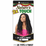 FreeTress Crochet Hair FreeTress: 2X Type 4 Twist Nature's Touch Crochet Braids