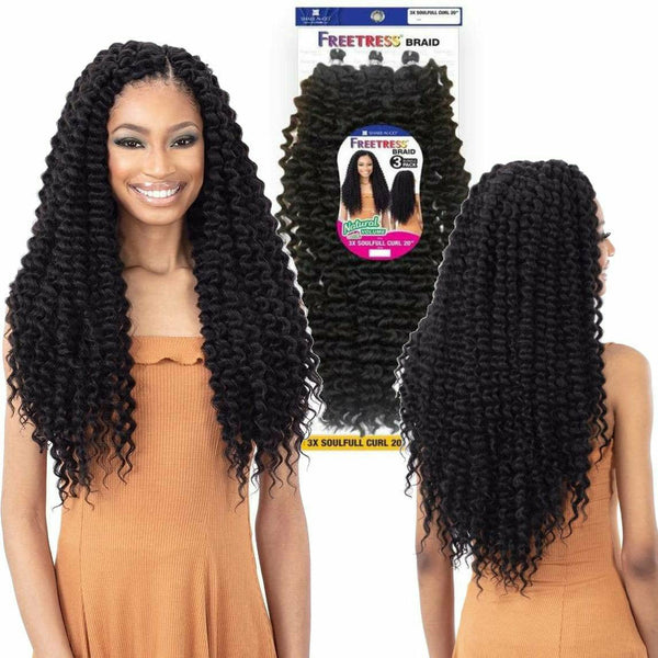 FreeTress Crochet Hair FreeTress: 3X Soulfull 20" Crochet Braids