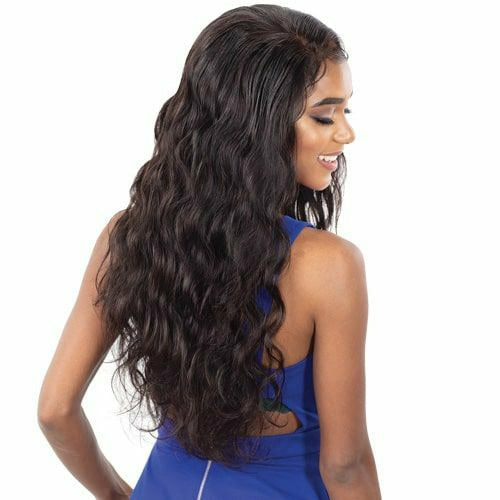 FreeTress Human Hair Shake N' Go: Ibiza - Body Wave 12" HD Lace Closure