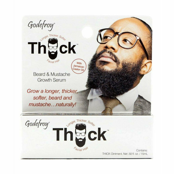 Godefroy: Thick Beard & Mustache Growth Serum .5oz