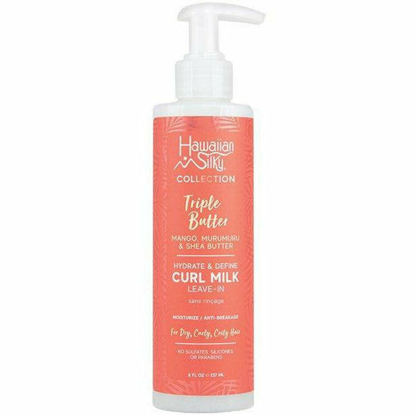 Hawaiian Silky: Triple Butter Hydrate & Define Curl Milk Leave-In 8oz