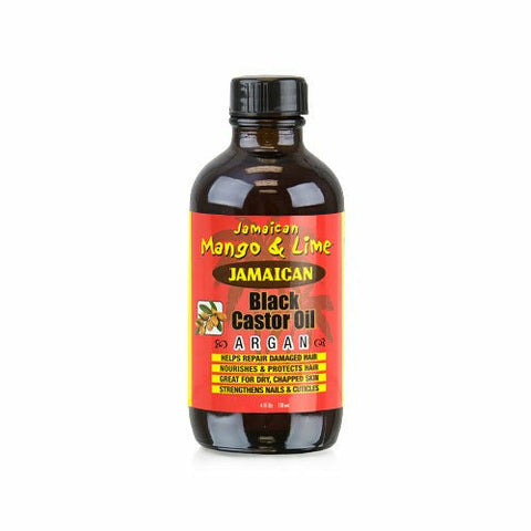 Jamaican M&L Hair Care Jamaican Black Castor Oil 4oz #Argan