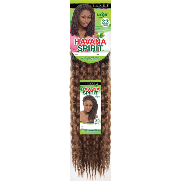 Janet Collection Braiding Hair #1 - Jet Black JANET COLLECTION™: Noir™ Havana Spirit <br> 100% Kanekalon