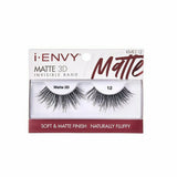 Kiss Cosmetics KMEI12 Kiss: Matte 3D Invisible Band Fluffy Eyelash