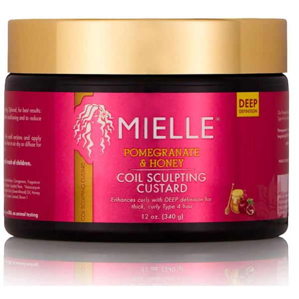 Mielle Organics: Pomegranate & Honey Coil Sculpting Custard 12oz