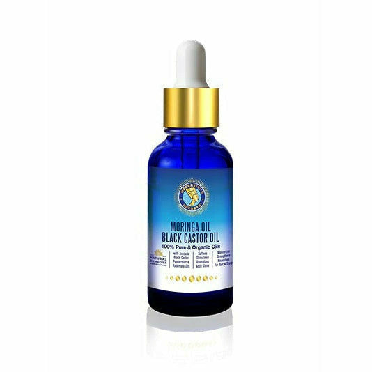 NEFERTITI'S SECRETS Styling Product Nefertiti's : Moringa Oil & Black Castor Oil 2oz