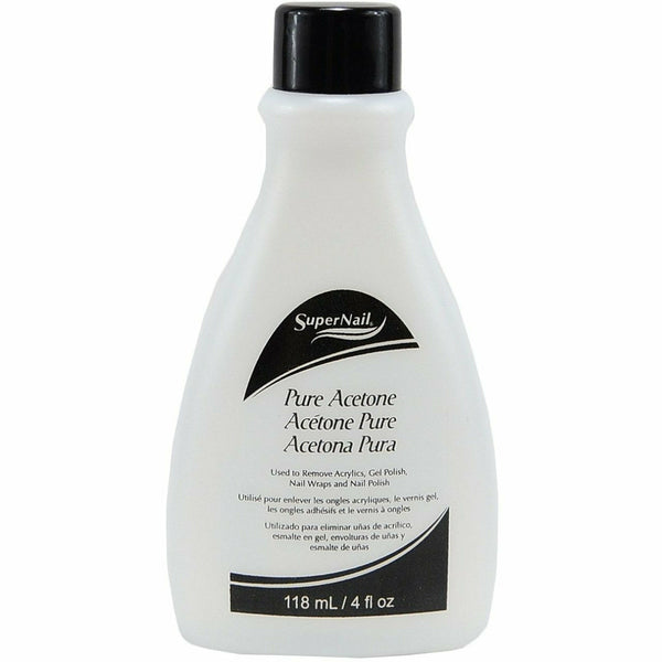 Q-Tips SUPER NAIL: Pure Acetone Polish Remover 4oz