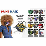 Print Face Washable and Reusable Masks