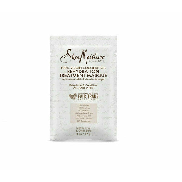 Shea Moisture Treatments, Masks, & Deep Conditioners Shea Moisture: Virgin Coconut Oil Rehydration Treatment Masque 2oz