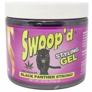 The Roots Naturelle Hair Care Black Panther Strong: Swoop'd Styling Gel 16oz