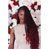 Zury Crochet Hair #1 Zury Goddess Loc Loose Wave 18"